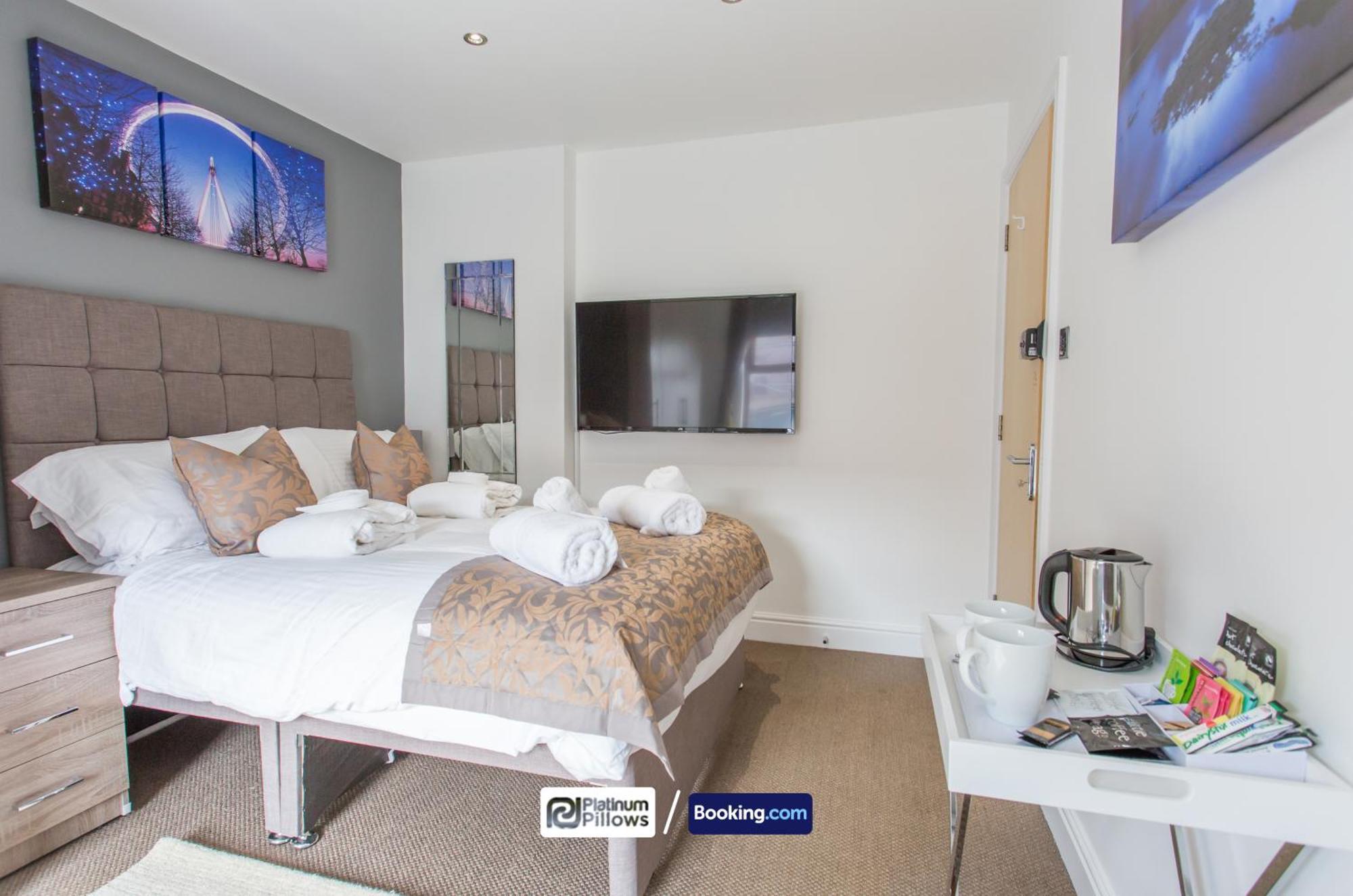 Modern Oxford 4 Bedroom Apartment, Contractor Accommodation, Walkable Into City Centre, Weekly & Monthly Deals Экстерьер фото